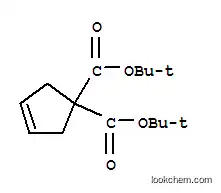 Molecular Structure of 88326-57-2 (DI(TERT-BUTYL) CYCLOPENT-3-ENE-1,1-DICARBOXYLATE)