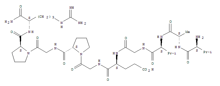 L-Argininamide,L-valyl-L-alanyl-L-valylglycyl-L-a-glutamylglycyl-L-prolylglycyl-L-prolyl- (9CI)