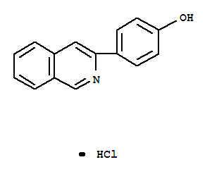 Phenol,4-(3-isoquinolinyl)-, hydrochloride (1:1)