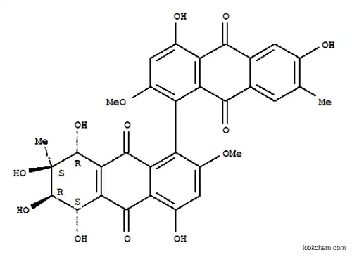 Molecular Structure of 88901-69-3 (Alterporriol B)
