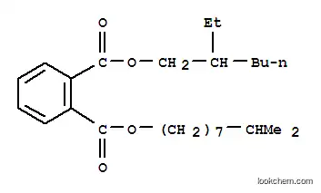 Molecular Structure of 89-13-4 (2-ethylhexyl 8-methylnonyl phthalate)