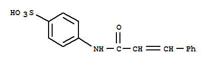 Benzenesulfonic acid,4-[(1-oxo-3-phenyl-2-propen-1-yl)amino]-
