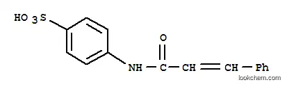 Molecular Structure of 89217-68-5 (4-[(1-oxo-3-phenylallyl)amino]benzenesulphonic acid)