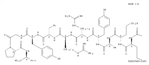 Molecular Structure of 89458-24-2 (H-GLY-PHE-GLN-GLU-ALA-TYR-ARG-ARG-PHE-TYR-GLY-PRO-VAL-OH)
