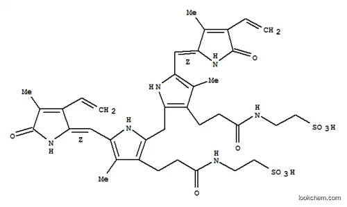 Molecular Structure of 89771-93-7 (bilirubin ditaurine)