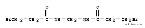 Molecular Structure of 89891-40-7 (3-bromo-N-[(3-bromopropanoylamino)methyl]propanamide)