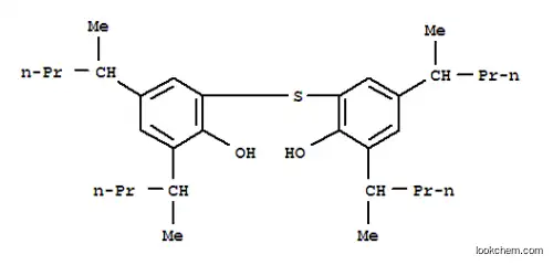 Molecular Structure of 90-67-5 (2,2'-thiobis(4,6-di-sec-pentylphenol))