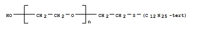 Poly(oxy-1,2-ethanediyl),a-[2-(tert-dodecylthio)ethyl]-w-hydroxy-
