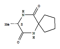 6,9-Diazaspiro[4.5]decane-7,10-dione,8-methyl-, (8S)-