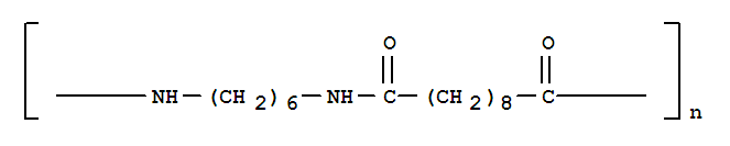 Poly[imino-1,6-hexanediylimino(1,10-dioxo-1,10-decanediyl)]