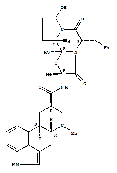 Ergotaman-3',6',18-trione,9,10-dihydro-8',12'-dihydroxy-2'-methyl-5'-(phenylmethyl)-, (5'a,10a)-