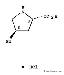 Molecular Structure of 90657-53-7 (trans-4-Phenyl-L-proline hydrochloride)