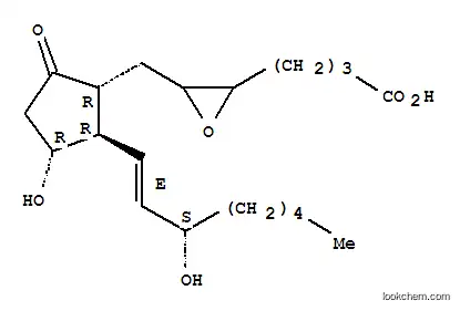Molecular Structure of 90817-52-0 (5(6)-epoxyprostaglandin E1 alpha)