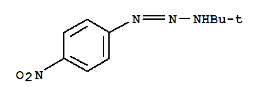 1-Triazene,1-(1,1-dimethylethyl)-3-(4-nitrophenyl)- cas  91038-04-9