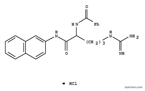 Molecular Structure of 913-04-2 (BZ-DL-ARG-BETANA HCL)
