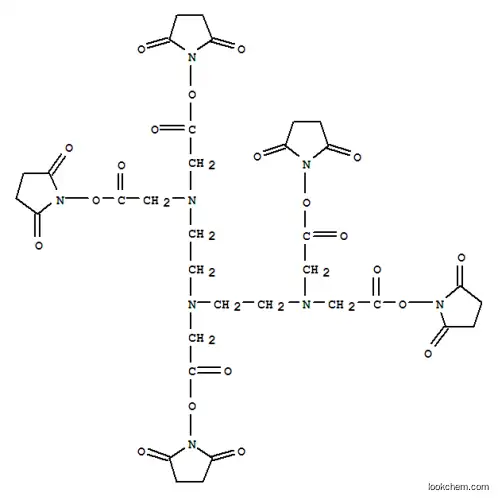 Molecular Structure of 91453-10-0 (diethylenetriamine N-hydroxysuccinimide pentaester)