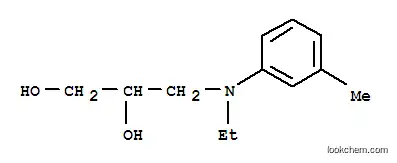 Molecular Structure of 92-11-5 (3-(N-ethyl-m-toluidino)propane-1,2-diol)