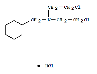 Cyclohexanemethanamine,N,N-bis(2-chloroethyl)-, hydrochloride (1:1) cas  92244-83-2