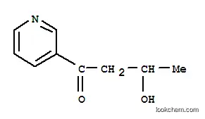 Molecular Structure of 100021-46-3 (1-Butanone,3-hydroxy-1-(3-pyridinyl)-)