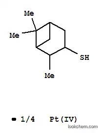 platinum(4+) 2,6,6-trimethylbicyclo[3.1.1]heptane-3-thiolate