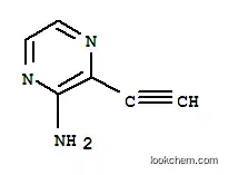 Molecular Structure of 1005349-13-2 (2-Amino-3-ethynylpyrazine)