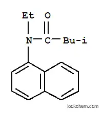 Molecular Structure of 102432-28-0 (N-ethyl-3-methyl-N-(naphthalen-1-yl)butanamide)
