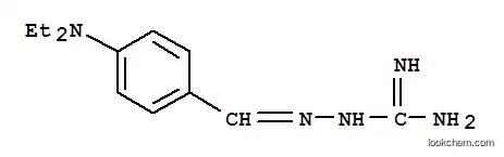 Molecular Structure of 102632-29-1 (Hydrazinecarboximidamide, 2-[[4-(diethylamino)phenyl]methylene]-)