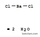 Molecular Structure of 10326-27-9 (Barium chloride dihydrate)