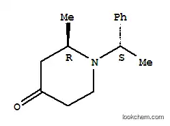 Molecular Structure of 103539-61-3 ((R)-2-methyl-1-((s)-1-phenylethyl)piperidin-4-one)