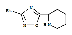2-(3-ETHYL-1,2,4-OXADIAZOL-5-YL)PIPERIDINE  CAS NO.1036454-35-9