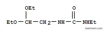 Molecular Structure of 1049730-49-5 (1-(2,2-Diethoxyethyl)-3-ethylurea)