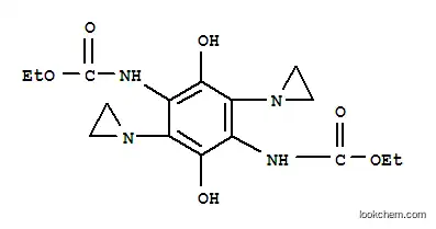 Molecular Structure of 105732-39-6 (diethyl [2,5-bis(aziridin-1-yl)-3,6-dihydroxybenzene-1,4-diyl]biscarbamate)