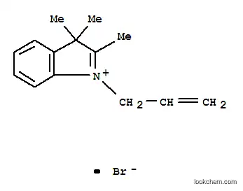Molecular Structure of 1082287-99-7 (3H-Indolium,2,3,3-trimethyl-1-(2-propen-1-yl)-, bromide (1:1))