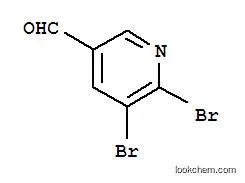 Molecular Structure of 1092349-81-9 (2,3-Dibromo-5-pyridinecarboxaldehyde)