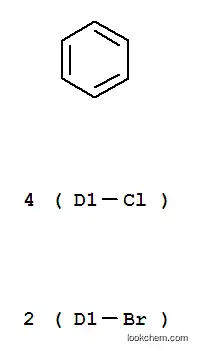 Molecular Structure of 109710-40-9 (1,2-dibromo-3,4,5,6-tetrachlorobenzene)