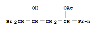 2,4-Heptanediol,1,1-dibromo-, 4-acetate
