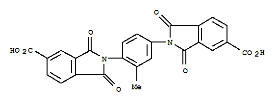 1H-Isoindole-5-carboxylicacid, 2,2'-(2-methyl-1,4-phenylene)bis[2,3-dihydro-1,3-dioxo-