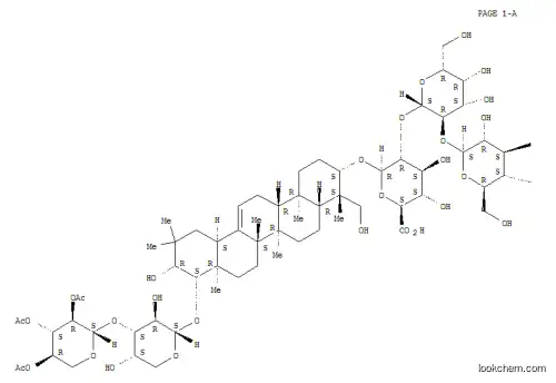 Molecular Structure of 117230-33-8 (Soyasaponin Aa)