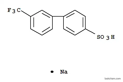 [1,1'-Biphenyl]-4-sulfonicacid, 3'-(trifluoromethyl)-, sodium salt (1:1)