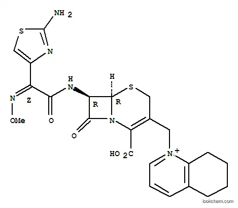 Molecular Structure of 118443-89-3 (Cefquinome sulfate)