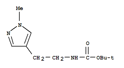 tert-Butyl 2-(1-methyl-1H-pyrazol-4-yl)ethylcarbamate cas  1188264-99-4