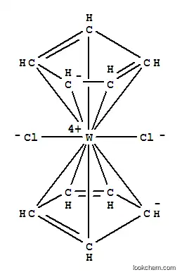 Molecular Structure of 12184-26-8 (BIS(CYCLOPENTADIENYL)TUNGSTEN DICHLORIDE)