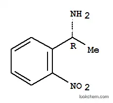 Molecular Structure of 122779-41-3 (Benzenemethanamine, α-methyl-2-nitro-, (R)- (9CI))