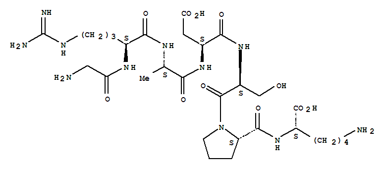 L-Lysine,glycyl-L-arginyl-L-alanyl-L-a-aspartyl-L-seryl-L-prolyl-