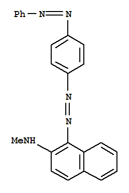 1-(4-[PHENYLAZO]PHENYLAZO)-2-METHYLAMINONAPHTHALENE