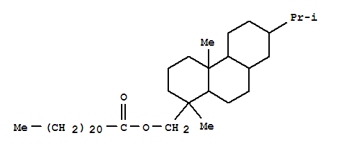 Molecular Structure of 127036-29-7 (Docosanoicacid, [tetradecahydro-1,4a-dimethyl-7-(1-methylethyl)-1-phenanthrenyl]methylester)