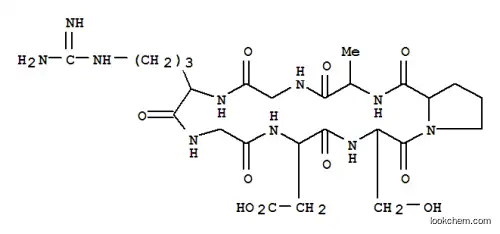 Molecular Structure of 128857-77-2 (CYCLO(-GLY-ARG-GLY-ASP-SER-PRO-ALA))