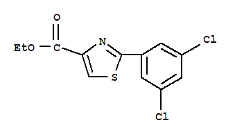 Ethyl 2-(3,5-dichlorophenyl)thiazole-4-carboxylate 132089-38-4