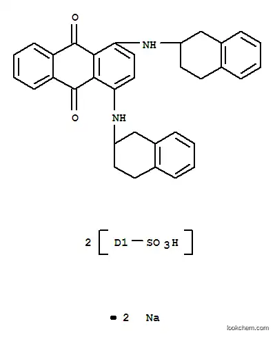 Molecular Structure of 1324-61-4 (Naphthalenesulfonicacid,2,2'-[(9,10-dihydro-9,10-dioxo-1,4-anthracenediyl)diimino]bis[1,2,3,4-tetrahydro-,disodium salt (9CI))