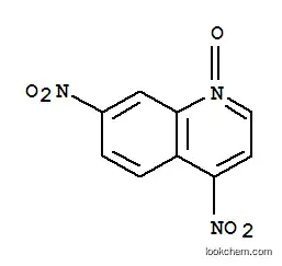 Molecular Structure of 13442-17-6 (4,7-dinitroquinoline 1-oxide)